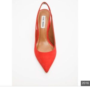 Steve Madden - Dove suede pointed toe heels